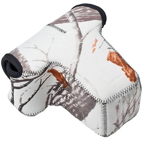 LensCoat Neoprene Lens Cover For Sigma 50-500mm OS Lens - Realtree AP Snow Camouflage