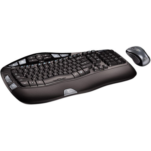 Logitech Cordless Desktop Wave Wireless Keyboard And