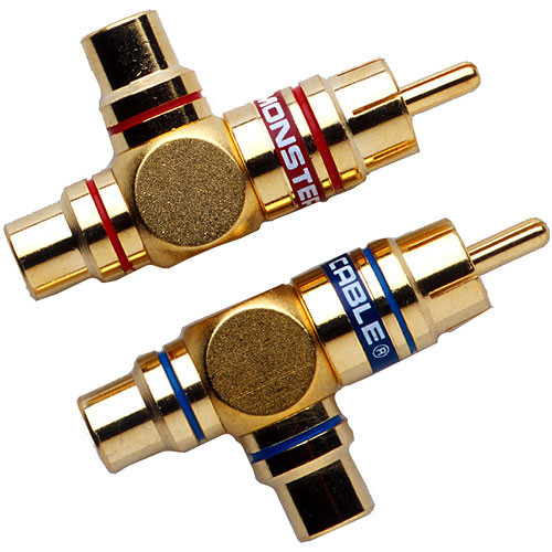 Monster Cable RCA Male to 2 RCA Female 