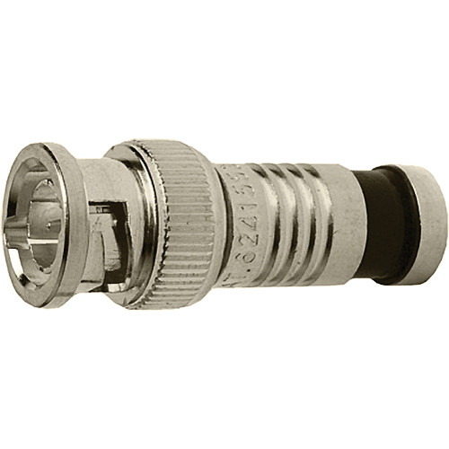 Platinum Tools 28038J Connettori BNC Compressione RG6 Nichel: 40 Pezzi, Impermeabili, Per CATV E Videosorveglianza - 2