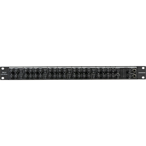 Samson SM10 Rackmount 10Channel Line Mixer SASM10 B&H Photo