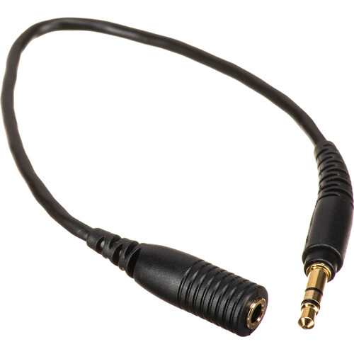 Shure 9" Headphone Extension Cable (Black) EAC9BK B&H Photo Video