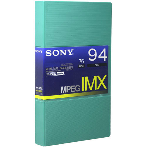 Sony BCT94MXL MPEG IMX Video Cassette, Large BCT94MXL B&H Photo