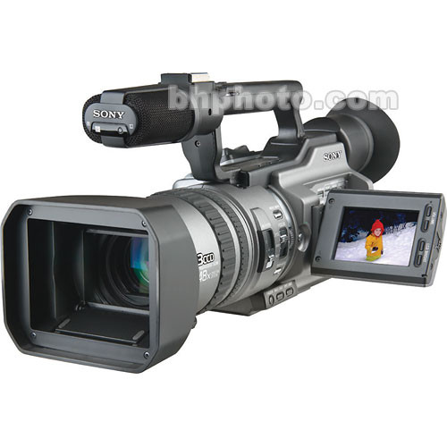 中古☆SONY DCR-VX2100 デジタルビデオカメラ ミニDVテープ記録