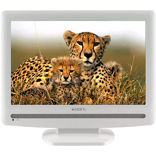 Toshiba 19AV501U 19 720p LCD TV White 19AV501U B H Photo