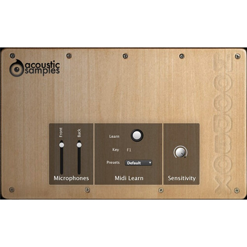 acousticsamples WoodBoxes Virtual Drum Software WOODBOXES B&H