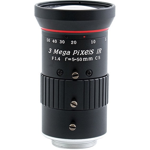 Aida Imaging CS-Mount Varifokal-Objektiv – 5-50 Mm, 3 Megapixel, Manuelle Blende, Für HD-Kameras