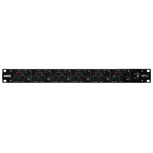 AKG HP6E 6-Channel Headphone Amplifier 