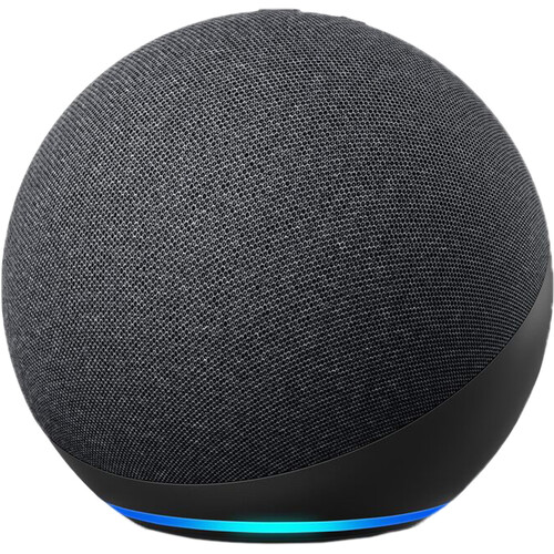 Amazon Echo 4th Generation Charcoal B07XKF5RM3 B H Photo Video