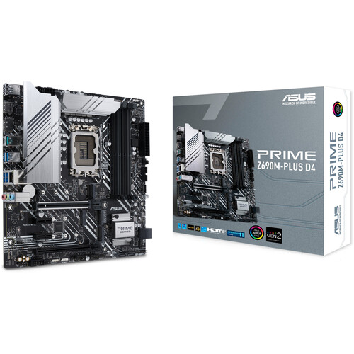 ASUS PRIME Z690M PLUS D4 LGA 1700 Micro ATX PRIME Z690M PLUS D4