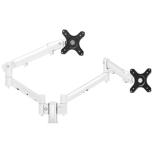 Atdec AWMS-2-D13-F Dual Dynamic Arm Mount (White) AWMS-2-D13-F-W