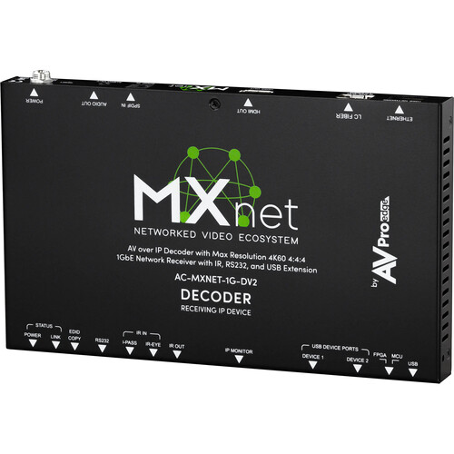 AVPro Edge MXNet 1G Evolution II Decoder AC-MXNET-1G-DV2 B&H