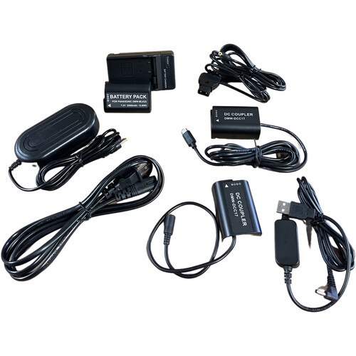 NEEWER Replacement Battery and Charger Kit for DMW-BLK22, Compatible with Panasonic Lumix DC-S5 GH5 II S5 II GH6 S5 IIX S9, 2 Pack 2400mAh Batteries and Type C Dual Channel USB Charger