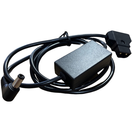 HangTon DC D-tap Power Cable for Canon XF705 C70 XF605 Camera 24V, V-Mount Anton-Bauer P-tap Right Angle DC Barrel 60cm