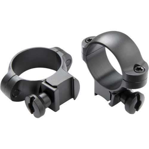 Burris Optics Rimfire and Airgun Riflescope Rings (1", Steel, High, Matte Black)