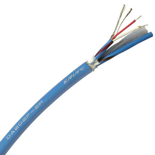 Câble Audio Numérique Canare DA202-2P AES/EBU - Bobine D'environ 100 Mètres
