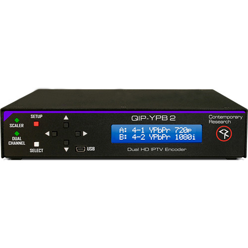 Contemporary Research QIPYPB2 IPTV Encoder 5115001 B&H Photo