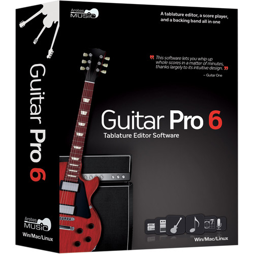 eMedia Music Guitar Pro 6 - Guitar Tab Editing and IP04106 B&H