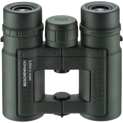 Eschenbach Optik Trophy F Binocolo, Nero, 10.2 x 11.3 x 4.2 cm