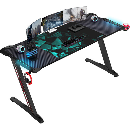 Eureka Z60 Gaming Computer Desk ERKZ60B2 B&H Photo Video