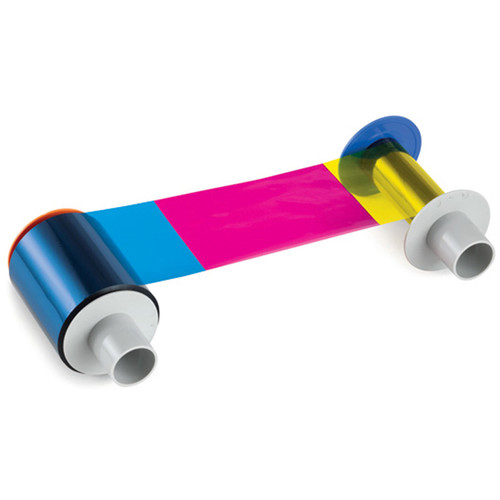 Fluro Ribbons Fargo YMCFK Full-Color Ribbon with Fluorescent Panel 84514 B&H