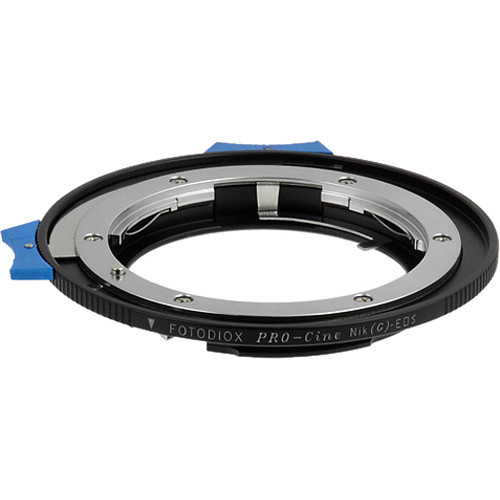 Fotodiox Pro Adaptateur Objectif Nikon F Vers Canon EOS EF/EF-S - Montage Manuel Haute Précision