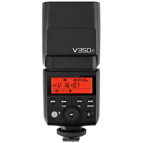 Godox V350F TTL Flash For Fuji Cameras - GN36, HSS 1/8000s, 2000mAh Battery, 2.4G Wireless