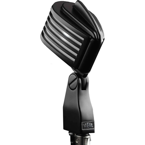 Heil Sound The Fin Vocal Microphone with LED Lights FIN BK/WT