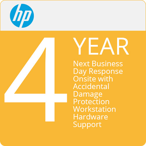 HP 4 Year Next Business Day On Site Support With ADP U0A89E B H