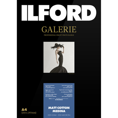 Ilford Galerie Matte Cotton Medina Paper (11 x 17", 25 Sheets)