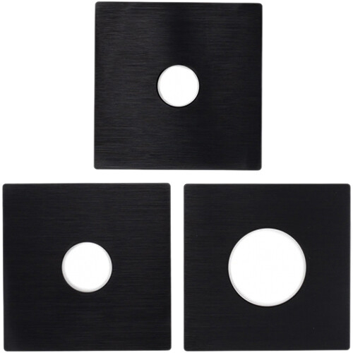 Plaque encastrée pour ballast 10W - Pour LED System, goulotte