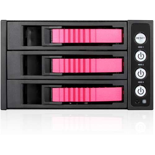 IStarUSA BPU-124DE-SS Hot-Swap Backplane - 1x 5.25" To 4x 2.5" SATA/SAS 6.0Gb/s RAID Cage