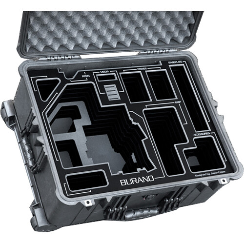 Jason Cases Wheeled Hard Case with Foam Insert for Sony SNBURBK
