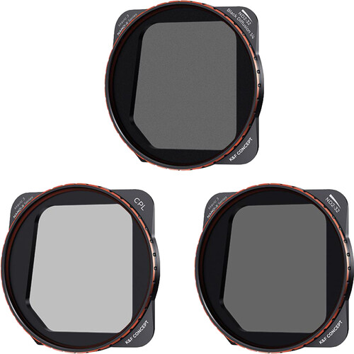 Kit Filtre UV K&F Concept Pour Ricoh GR II/III/IIIx - Protection Lentille, Montage Adhésif, Mince 0.5mm