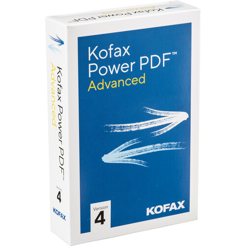Kofax (Nuance) Power PDF 4.0 Advanced PPD-PER-0295-001U B&H