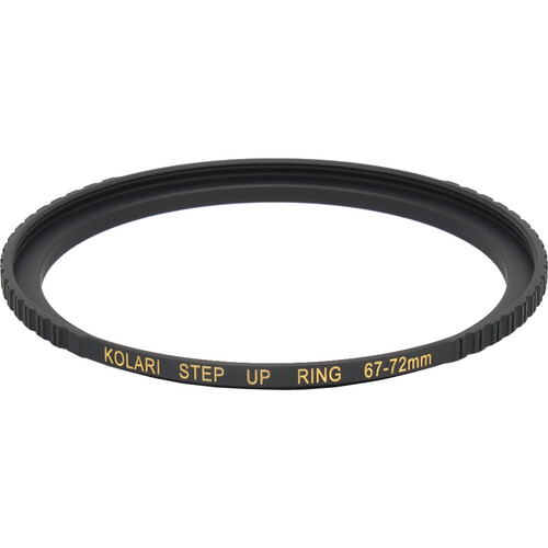 vhbw anello step-up 25mm - 37mm per obiettivo fotocamera - Adattatore filtro, metallo nero