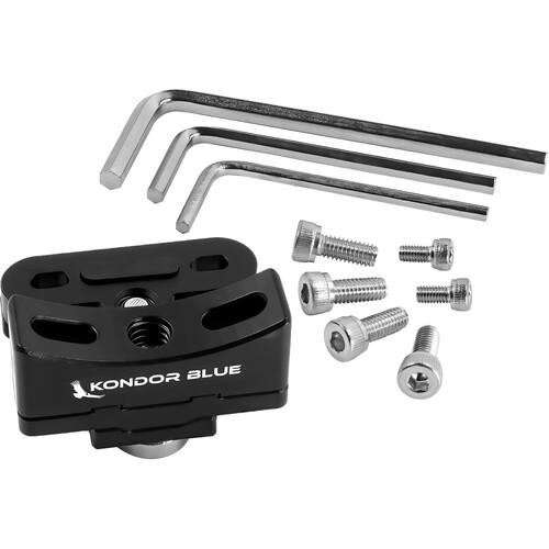 Kondor Blue Universal Lens Support Kit For LWS 15mm Rods (Space Gray) - Studio Depot - View #3