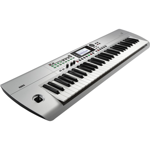 Korg i3 61-Key Music Workstation (Silver) I3MS B&H Photo Video