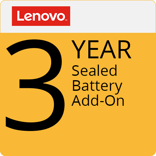 Lenovo 3-Year Sealed Battery Add-On 5WS0T25854 B&H Photo Video