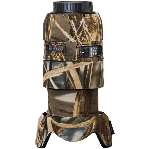 LensCoat Hoodie Proteggi Obiettivo Mimetica Realtree Max4 HD – XXLarge (diametro 14-15,9 Cm) – Neoprene