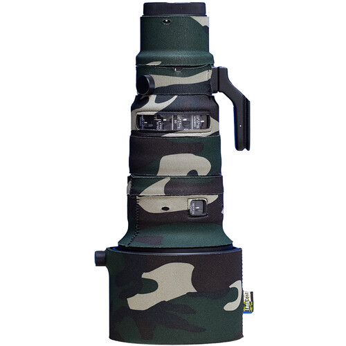 LensCoat Neoprene Lens Cover For Sigma 50-500mm OS Lens - Realtree AP Snow Camouflage
