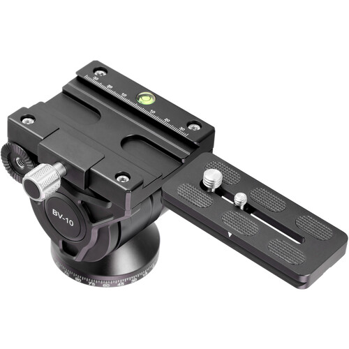 Leofoto BV-10 Fluid Video Head (60mm, Flat Base)