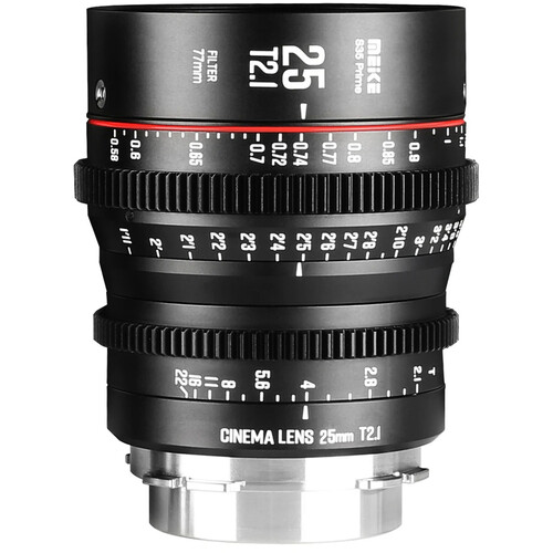 Cine super naminar25mm 1:0.95 Meike 25mm T2.1 Super35 Prime Cine super naminar25mm 1:0.95 Meike 25mm T2.1 Super35 Prime