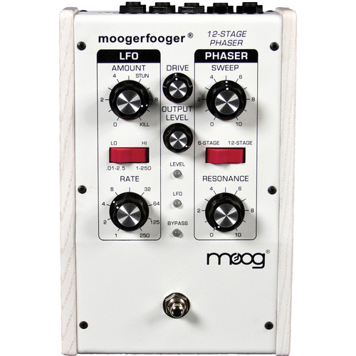 moogerfooger mf-103 12 stage phaser 若々し 初期ロゴ