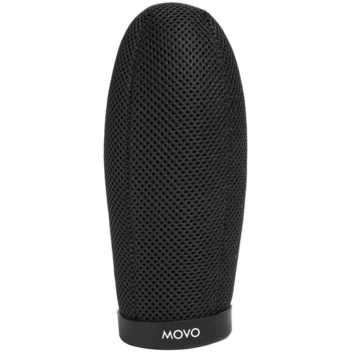 Movo Photo WST160 Ballistic Nylon Windscreen for Shotgun Mics up to 5.5" Long & 18-24mm Diameter