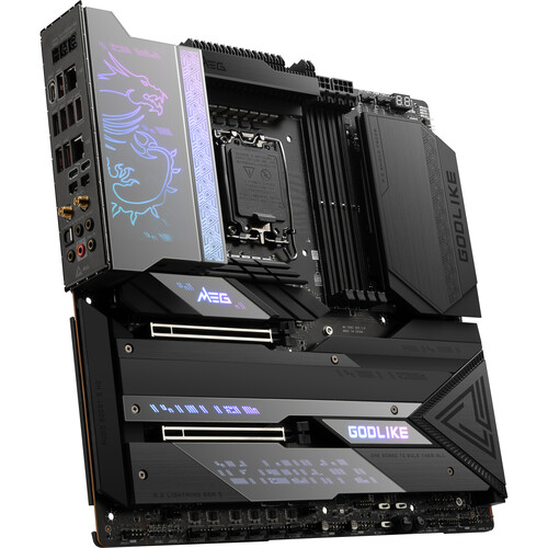 MSI MEG Z790 GODLIKE LGA 1700 E ATX Motherboard Z790GODLIKE B H msi-meg-z790-godlike-lga-1700-e-atx-motherboard-z790godlike-b-h