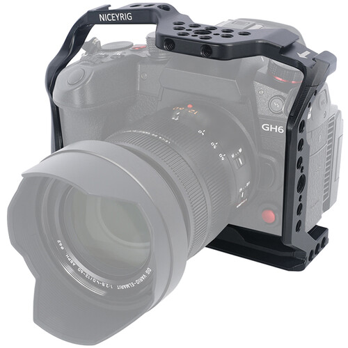 Cage De Protection Complète En Aluminium Pour Lumix GH6 – Rig VBESTLIFE Avec Multi-Interfaces Et Poignée Magnétique
