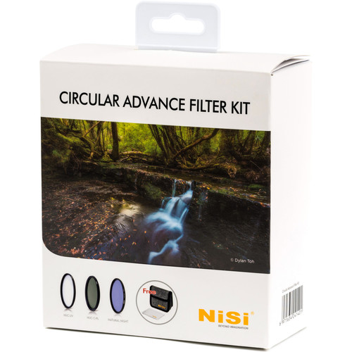 NiSi ND Rundfilter 4.5 - 15 Blendenstufen, 82 Mm, Für Langzeitbelichtungen