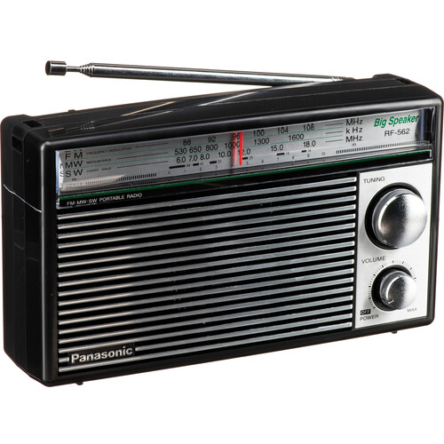 Panasonic FM/MW/SW Portable Radio RF562 B&H Photo Video