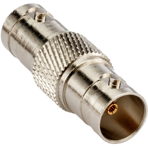 My Cable Mart 6G-SDI (4K) BNC Coupler / Adapter – Female/Female, Gold Plated Pin
